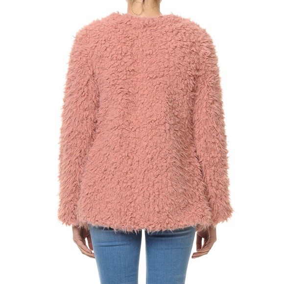 TEDDY FAUX FUR JACKET - Picture 4 of 4